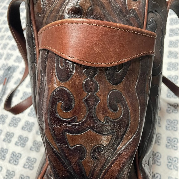 Rare King Ranch Saddle Shop Docil Cargo Tote - Picture 4 of 15